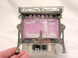 Mary Gregory 19th C. Super Rare Enameled Glass Miniature Stove/burner B. Offer