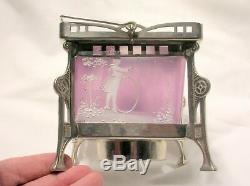 Mary Gregory 19th C. Super Rare Enameled Glass Miniature Stove/burner B. Offer