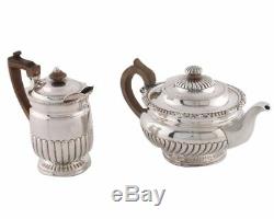 Matthew Boulton Rolled Sheffield Coffee Biggin &Tea Pot Circa 1800 ORIGINAL WOOD