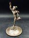 Mercury Hermes Mappin & Webb Hood Ornament Statue 5 on Base PRINCES PLATE W4347