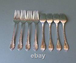 Mid Century 66 piece Silver plated Cutlery set'Remembrance' by Roger Bros