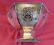 Mid Victorian Silver Plated Footed Punch Bowl Wine Cooler Lion Head Ring Handle