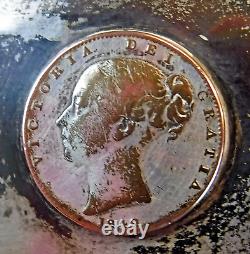 Mid Victorian Silver Plated Footed Punch Bowl Wine Cooler Lion Head Ring Handle