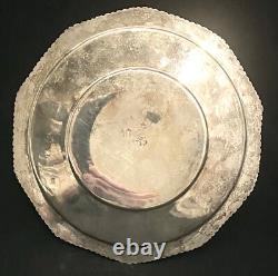 Middle East Persian Profusely Hand Engraved Solid Silver 875- VARTAN & SARAEIAN