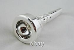 Mt Vernon NY 1 Original 60s Vincent Bach Silver Professional Trumpet Mouthpiece