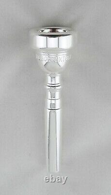 Mt Vernon NY 1 Original 60s Vincent Bach Silver Professional Trumpet Mouthpiece