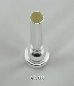 Mt Vernon NY 1 Original 60s Vincent Bach Silver Professional Trumpet Mouthpiece