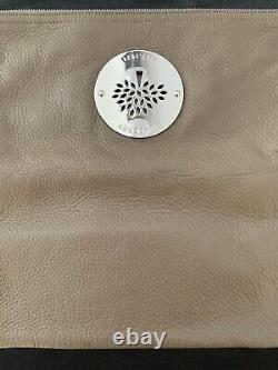 Mulberry Daria Clutch Taupe Pebble Leather Ladies Bag