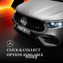 NEW Genuine Mercedes-Benz W166 ML Rear Bumper Silver Load Plate Trim A1668853374