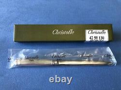 NEW in Original Box French Christofle Aria Plated Silver Letter Opener 8.5