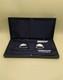 NIB Peninsula Tokyo Original Silver Plated Black Chopsticks Pair Set of 2 Gift