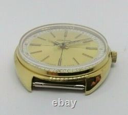 NOS New Watch Raketa 2609 Gold plated USSR Vintage Soviet Original SERVICED