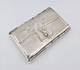 NOVELETY VICTORIAN SILVER PLATED ENVELOPE SNUFF BOX c1860
