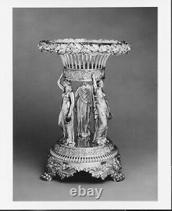 Neoclassical Silver Centerpiece Regency Caryatid Centrepiece Paul Storr Armorial