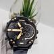 New Diesel Mr Big Daddy 2.0 Dz7312 57mm XL Black & Rose Gold Mens Watch