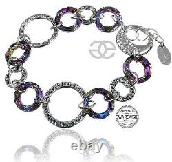 New Original Crystals Bracelet Vitrail Special Sterling Silver Certificate