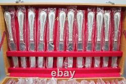 Noritake'Marquise' silver plate canteen 112 pieces in original wrapping