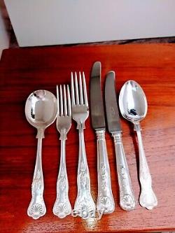 ORIGINAL ARTHUR PRICE 12 SET KINGS 72 PCE Silver Plate Cutlery Set 70s Smart Qua