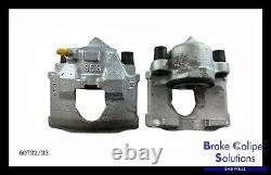 ORIGINAL Ford Escort SOLID Brake Calipers Front Pair Left & Right 1980-1983