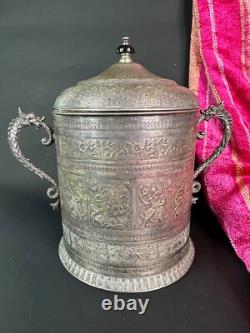Old English Lee & Wigfull Sheffield Silver Plated Container. Beautiful collectio
