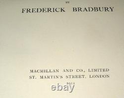 Old Sheffield Plate Bradbury 1912 1st Ed Macmillan HB
