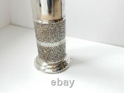 Original Art Deco Antique Silverplate Cocktail Shaker