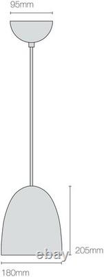 Original BTC Stanley Pendant Hammered Nickel Plated Small