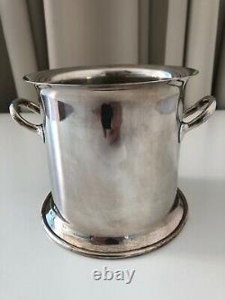 Original English, Silver Plated White Wine Cooler circa 1930