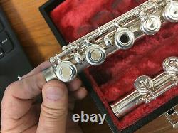 Original Louis Lot Silver Plated Flute, Close To Pristine, New Pads, Unaltered