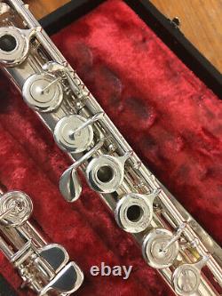 Original Louis Lot Silver Plated Flute, Close To Pristine, New Pads, Unaltered