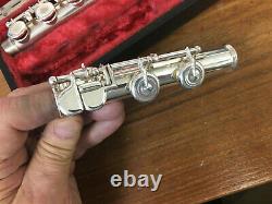 Original Louis Lot Silver Plated Flute, Close To Pristine, New Pads, Unaltered