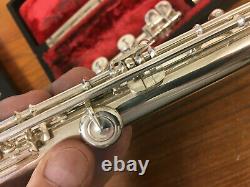 Original Louis Lot Silver Plated Flute, Close To Pristine, New Pads, Unaltered