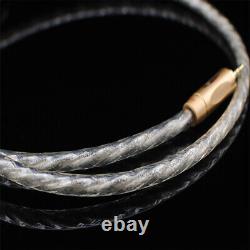 Original MCA Stereo 3.5mm to 2RCA Silver Plated Audio Cable Hi-Fi For Auidophile