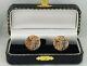 Original Omega Swiss Movements Cal 620 Gold Plated Sterling 925 Silver Cufflinks