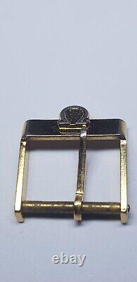 Original Omega, used vintage gold plated Pin Buckle 14mm
