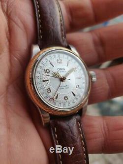 Original Oris Big Crown Pointer Date Gold Plated