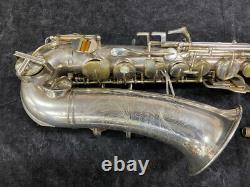 Original Silver Plated Buescher Aristocrat Series Alto Sax Serial # 336952