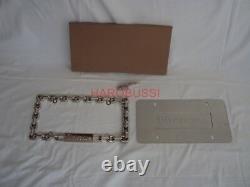 Original Supreme Chain License Plate Frame Silver License Plate BOX LOGO NYC NEW