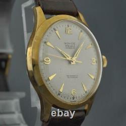 Original Swiss New Old Stock Vintage Watch Nice Dial Gold Plated Manual Wind