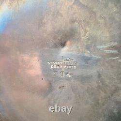 Original Victorian Walker & Hall Silver Plated Oil Lamp With Glass Chimney