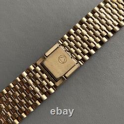 Original Vintage NSA Gold Plated Wristwatch Bracelet. 18mm End Links