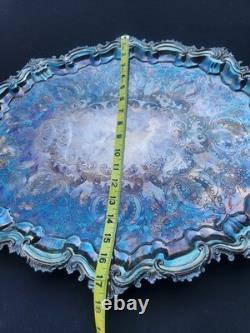 Original W. Egan & Sons Cork Large Butler Tray Stamped
