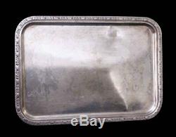 Original Waldorf Astoria Art Deco Silver Plated Serving Tray