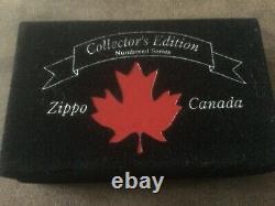 Original Zippo Silver Plate Final Production Run 2003 Niagra falls Canada. New