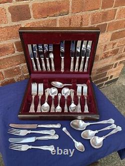 Osborne Canteen of Kings Pattern Cutlery, 44 pcs for 6 Settings