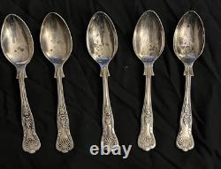 Osbourne A1 Silver Plated Sheffield Cutlery Set 43 PCS Kings Pattern