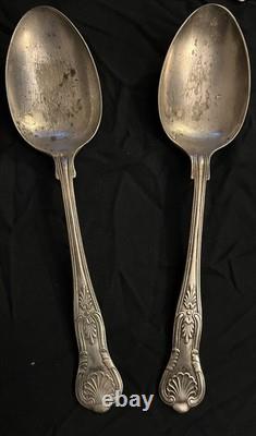 Osbourne A1 Silver Plated Sheffield Cutlery Set 43 PCS Kings Pattern