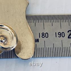 Pair Of Rare Art Nouveau Antique Silver Plate Dish Holders Silver Service 1900s