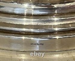 Pampaloni Large Bowl, silver plated, 40cm diameter, 24cm hight