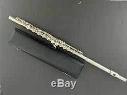 Pearl PF501 Flute With Original Hard Case and Soft Outter Case Ready to Play